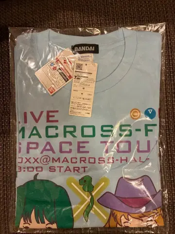 마크로스F 마크로스 프론티어 T셔츠 란카 셰릴