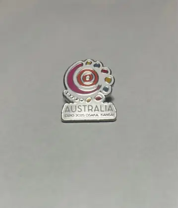 호주 파빌리온 핀 배지