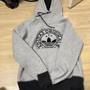 adidas originals 그레이 후드티