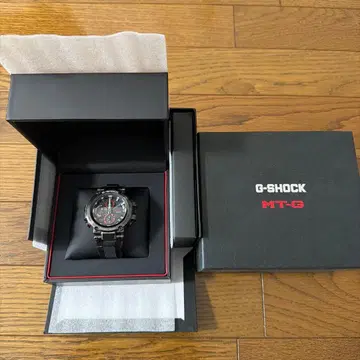 G-SHOCK MT-G 블랙/레드