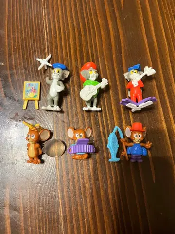 톰과 제리 피규어 세트 8개