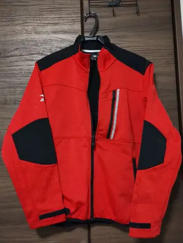 미즈노 XL 테크 쉴드 자켓 차이니스 레드