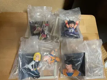 드래곤볼 제일복권 E상 만화 스트럭처 4개 세트