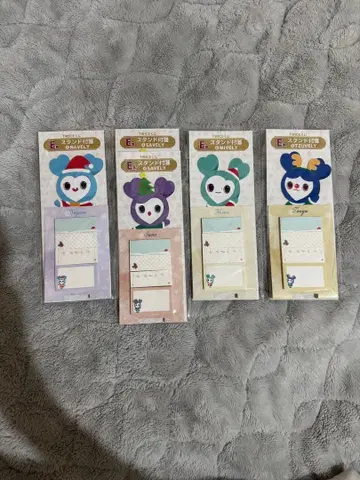 [낱개 판매] TWICE 훼미리마트 복권 E상 스탠드 부착 메모지