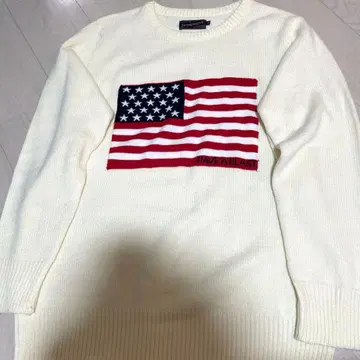 In'Crewsive 미국 국기 스웨터 XXL