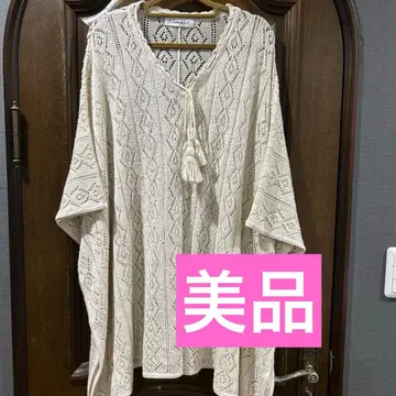 크로쉐 니트 판초 엄청 귀여움