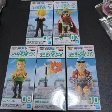 원피스 월드 컬렉터블 피규어 에니에스 로비 2 5종 세트