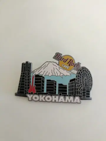 하드 록 카페 요코하마 핀 배지