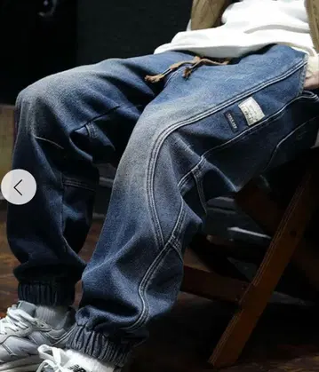 루즈 사이드 디자인 청바지