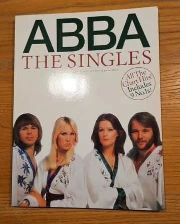 ABBA THE SINGLES 피아노 보컬 기타 악보 스코어 레어