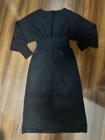 블랙 니트 원피스