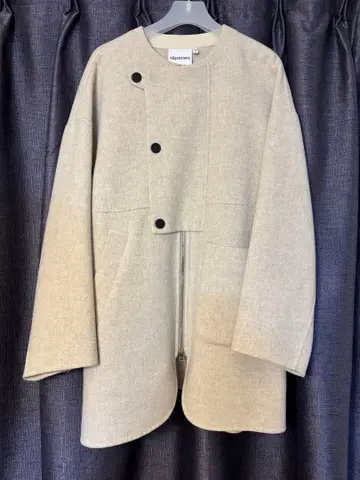 주말 한정 가격 인하 nagonstans 노카라 울 코트