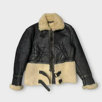 90s ITINERANCE B-3 Type Sheepskin Jacket