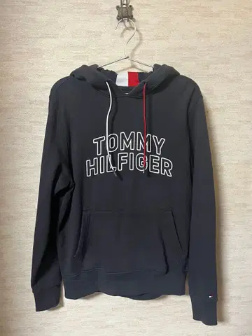 새상품급 TOMMY HILFIGER 네이비 후드티 M