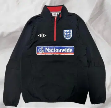 00s 90s UMBRO 잉글랜드 대표 하프 지퍼 저리 긴팔