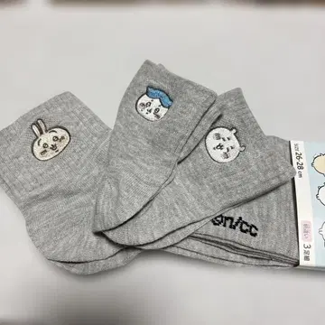 그레이 캐릭터 삭스 3족 세트