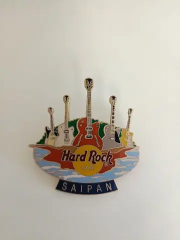 하드 록 카페 사이판 핀 배지