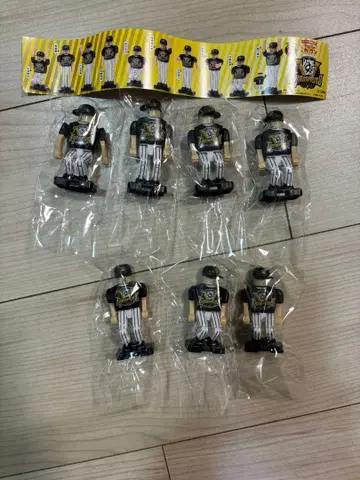 한신 타이거즈 우승 기념 슈퍼 무릎 꺾기 90주년 가챠 7명