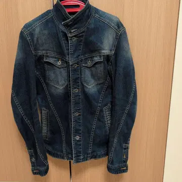 다크 블루 스탠드 칼라 G