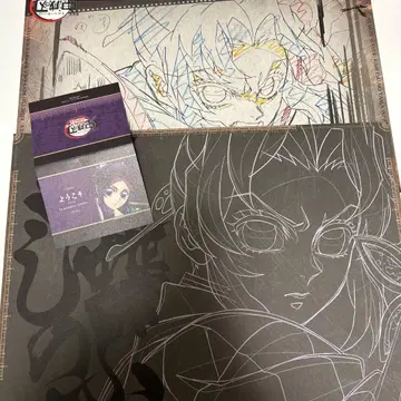 다이닝 카페 ufotable 귀멸의 칼날 코쵸우 시노부 런치 매트