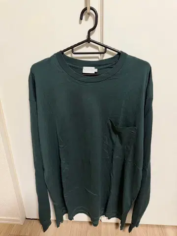 handvaerk | 코튼 크루넥 긴팔 T셔츠 MEN