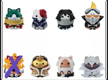 나의 히어로 아카데미아 MEGA CAT PROJECT 7체 세트