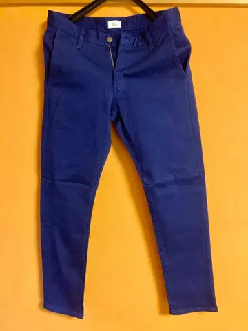 스키니 팬츠 블루 S 브라우니