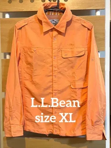 L.L.BEAN 긴팔 셔츠 오렌지 XL