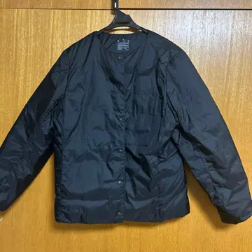 무인양품 블랙 다운 자켓 XL