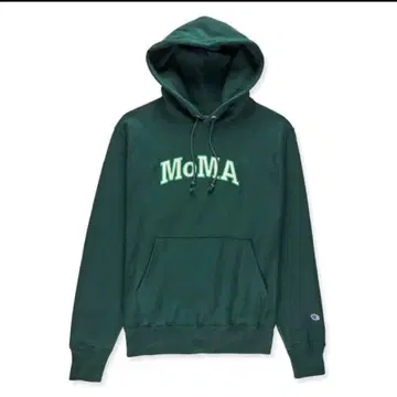 Champion MoMA 후드티 M 사이즈 다크 그린