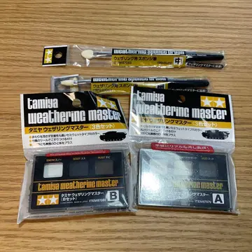 타미야 웨더링 마스터 A/B 세트 스펀지 붓 세트