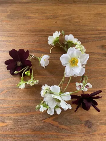 플라워 이어커프 & 귀걸이