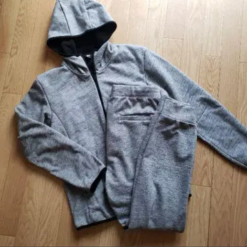 UNIQLO 블록 테크 플리스 후드티 상하의 세트 새상품급 배송비 포함