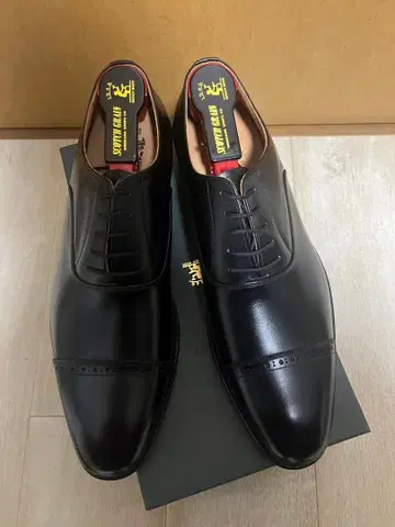 스코치 그레인 오데사 3 블랙 가죽 신발 26.5 908