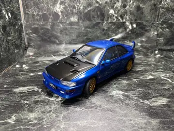 오토아트 임프레자 WRX STi 22B 카본 블랙 보닛