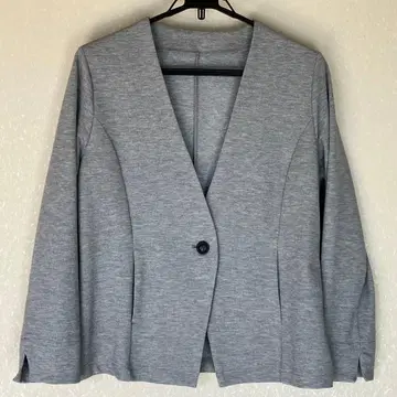 [ 새상품 ] 노카라 자켓 라이트 그레이