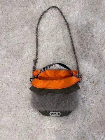 RISLEY x OUTDOOR 프릴 디자인 숄더백