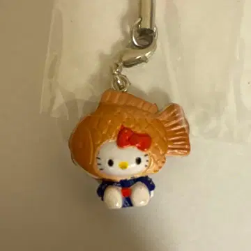 레트로 헬로키티 타이야키 편의점 한정판 끈 스트랩