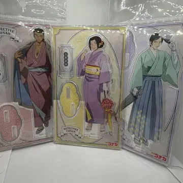 명탐정 코난 거리 산책 아크릴 스탠드 3종 세트