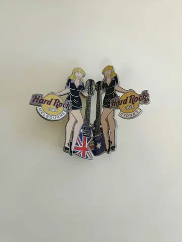 하드 록 카페 핀 배지 멜버른 시드니