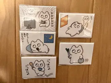 모즈쿠 캔뱃지 크리에이터즈 크레인 5개 세트