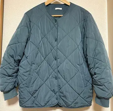 아이템즈 어반 리서치 충전솜 퀼팅 노카라 자켓 S