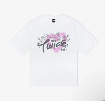 TWICE THIS IS FOR 티셔츠 화이트