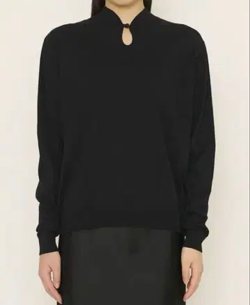 enof china knit 차이나 니트 블랙 01