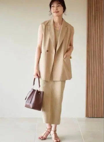 iena 더블 브레스트 베스트 택 포함 미사용 새상품