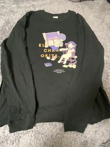 요루시카 론T 밤 외에도 잘 자는 엘마짱 XXL