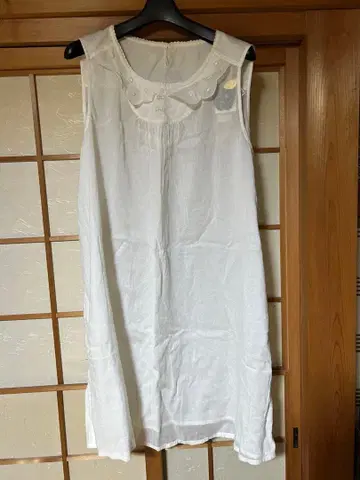 프랑슈리페 슬리브리스 원피스 블라우스 레이스 포함