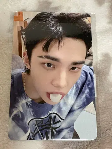 Stray Kids KARMA FANS 영통 특전 트레이딩 카드 현진