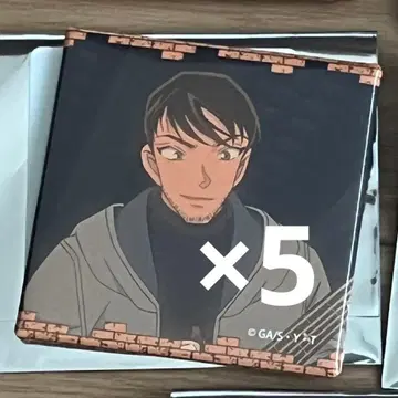 메모리얼 캔뱃지 코난랜드 명탐정 코난 모로후시 히로미츠