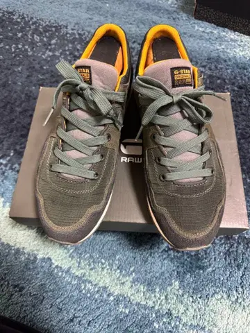 G-Star RAW 스니커즈 그레이/오렌지